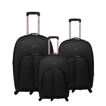 Wenzhou 3 Piece Luggage Set with 360º Wheels Santino - MZV12003J