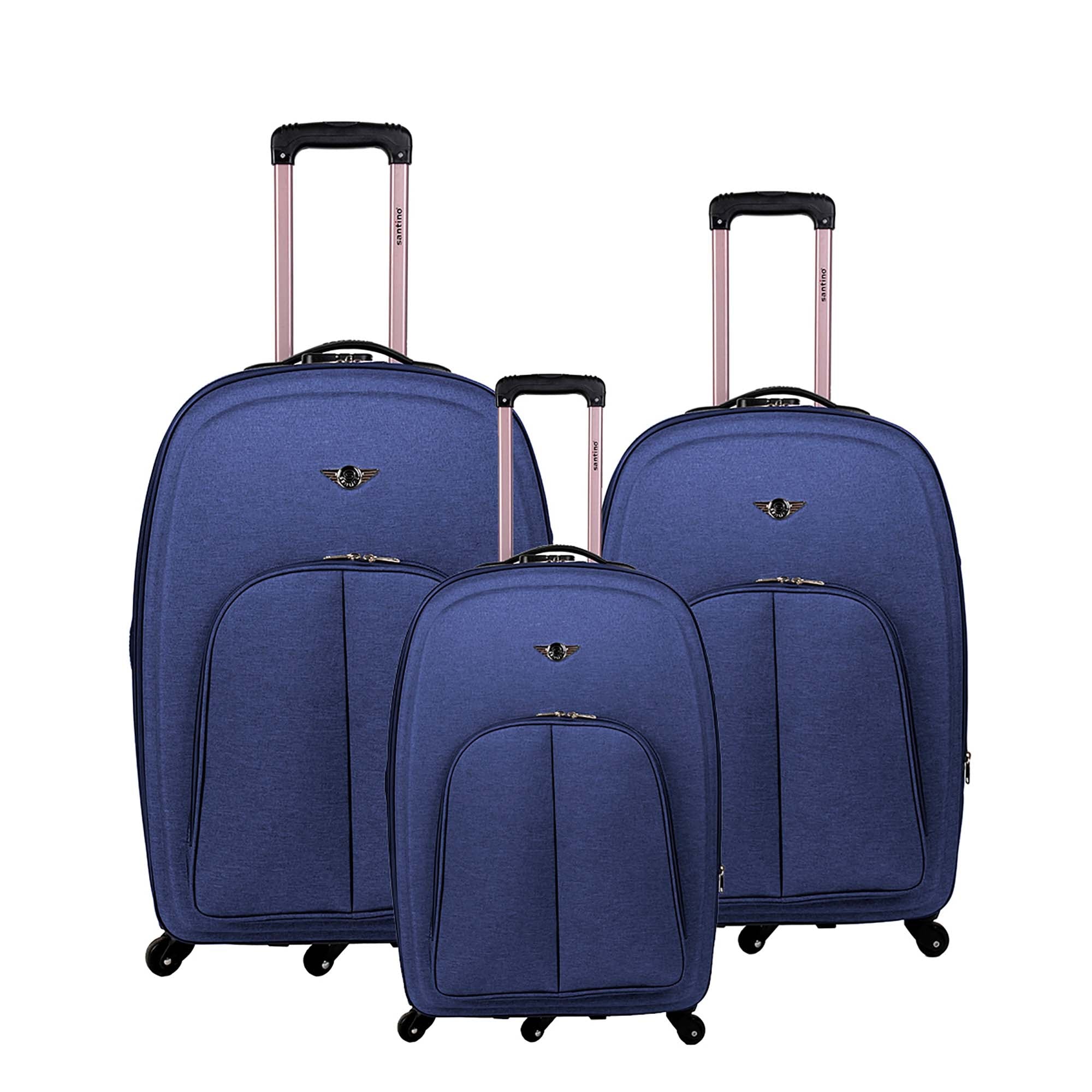 Wenzhou 3 Piece Luggage Set with 360º Wheels Santino - MZV12003J