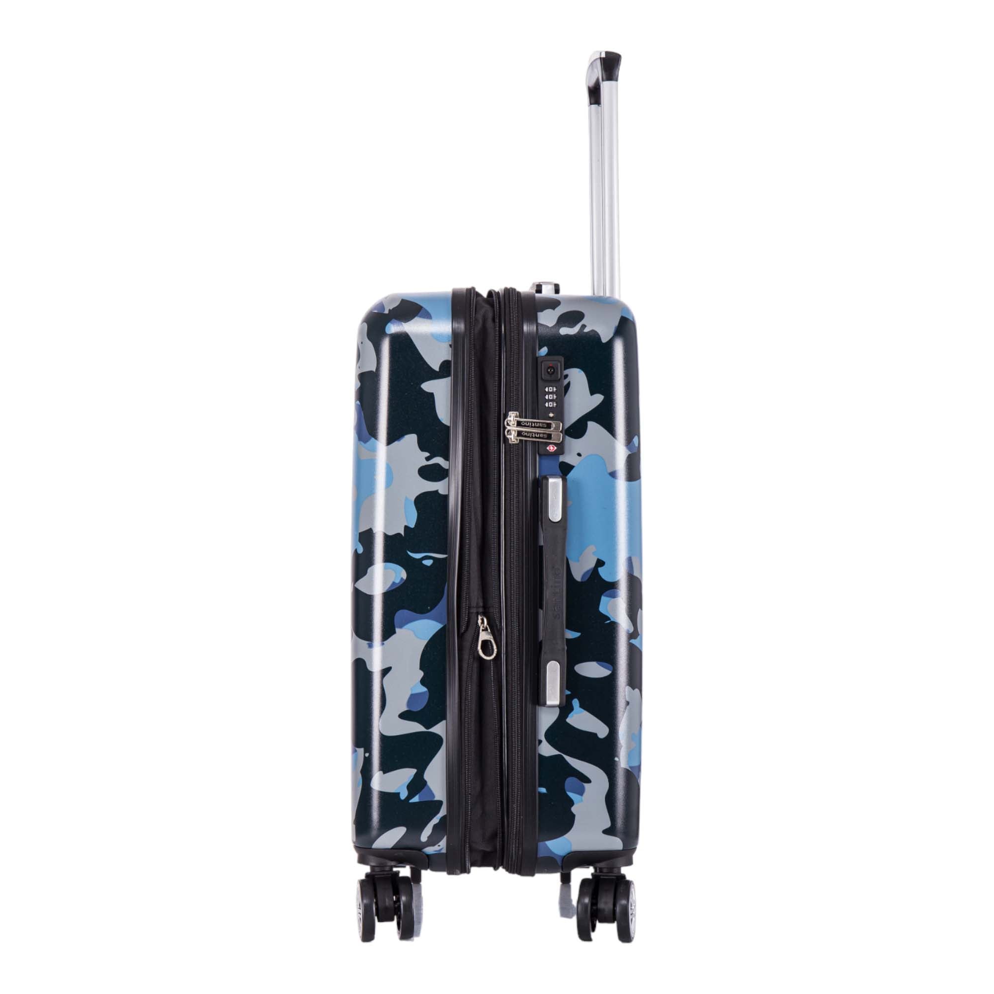 Santino G 360° Camouflage Hardside Travel Suitcase - AHSV220G