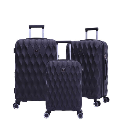 Marseille 3-Piece Rigid 360° Luggage Set Santino SDV224J