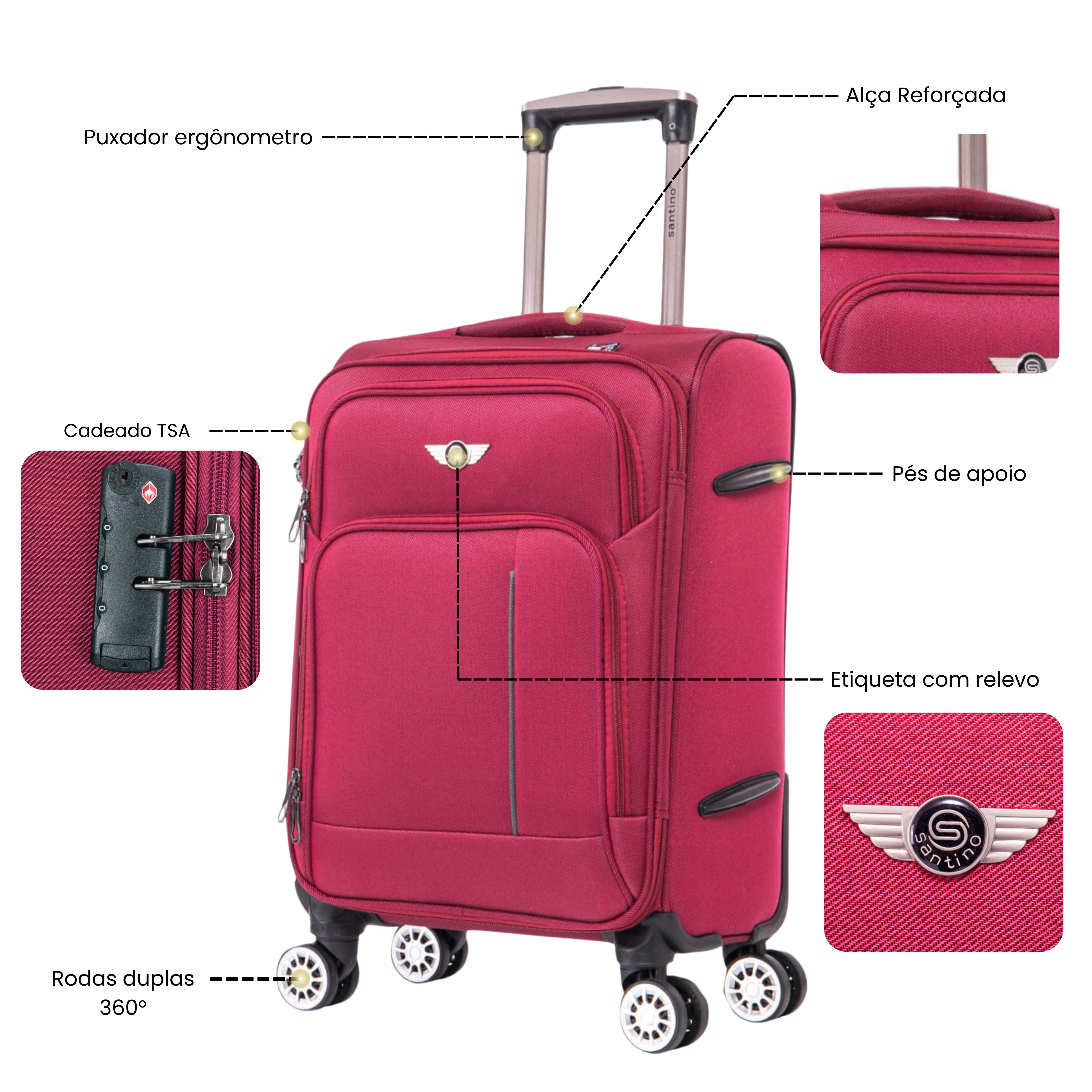 Little Havana Super Light 360° Santino M Travel Bag - ALKV501M