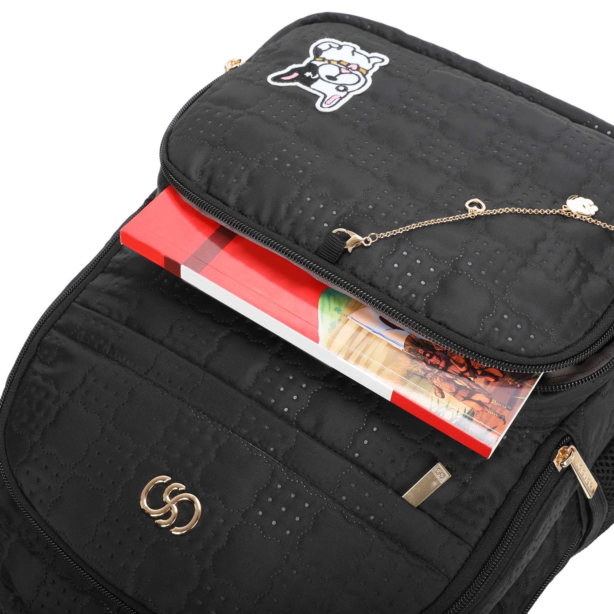 Tiana Santino Backpack Bag - SAB417U01 - Black