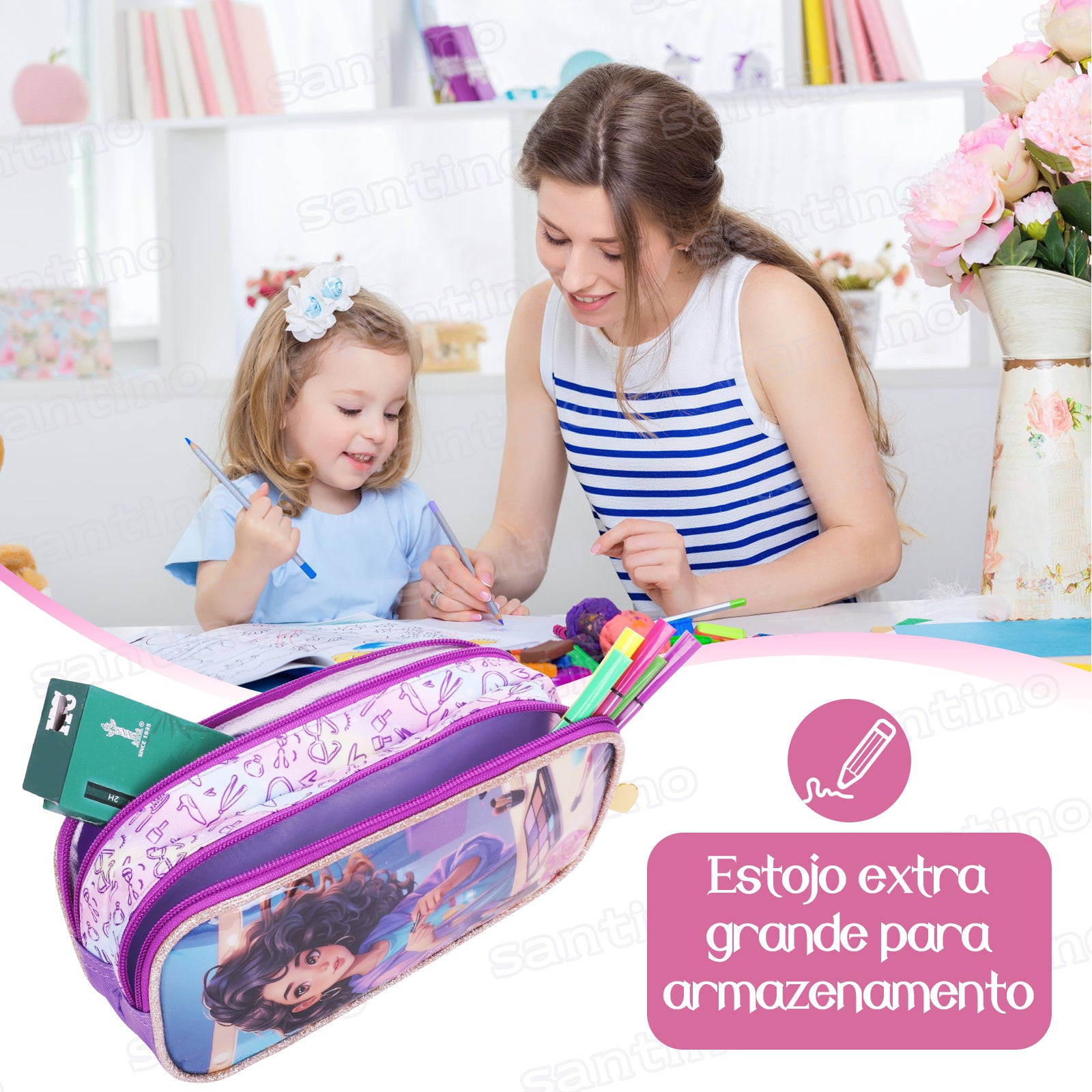 Sweet Girl Makeup Kit by Santino - SGK24U