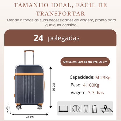 Athena 360° Santino M Rigid Suitcase - ABGV182M