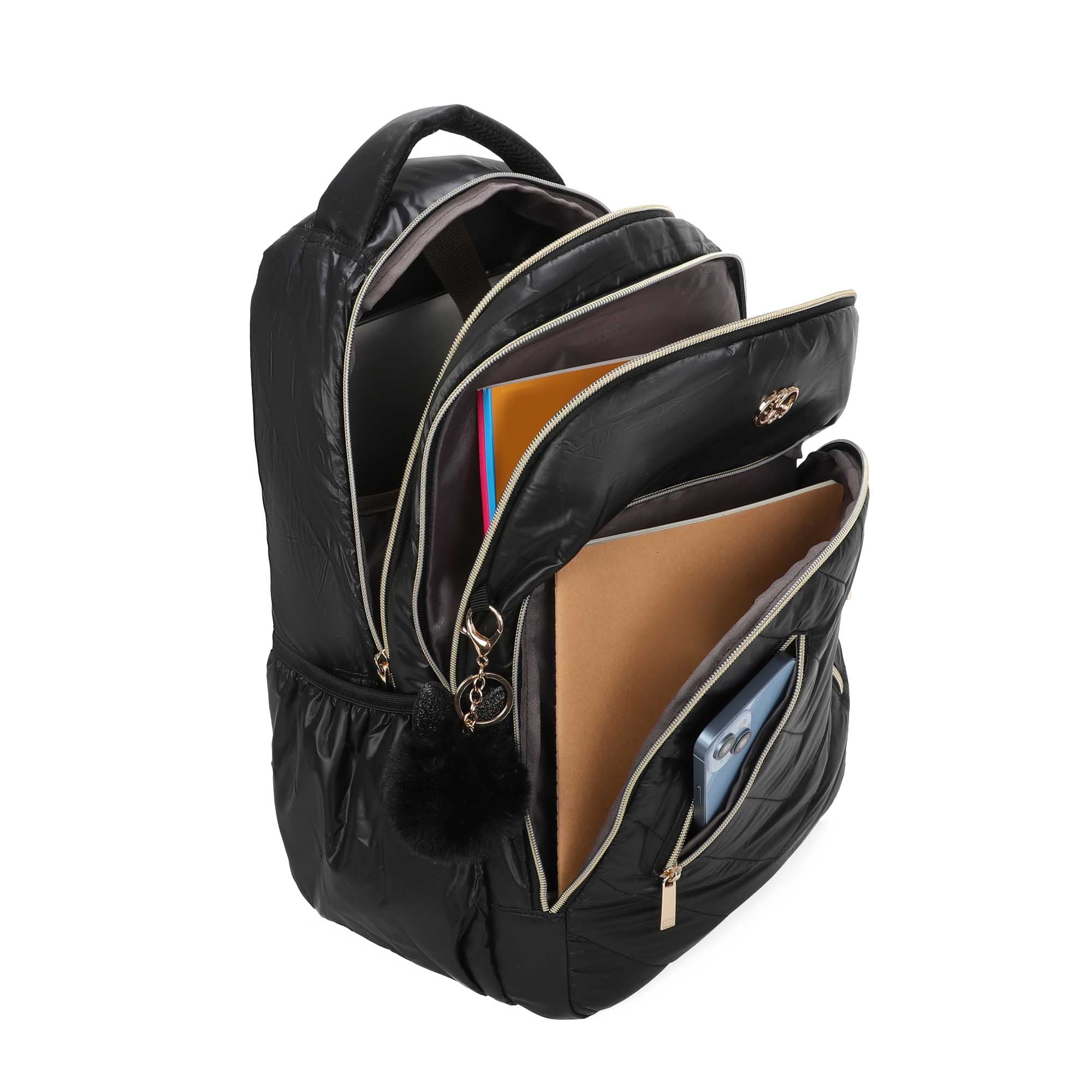Meghan Santino Backpack Bag - SAB413U01 - Black