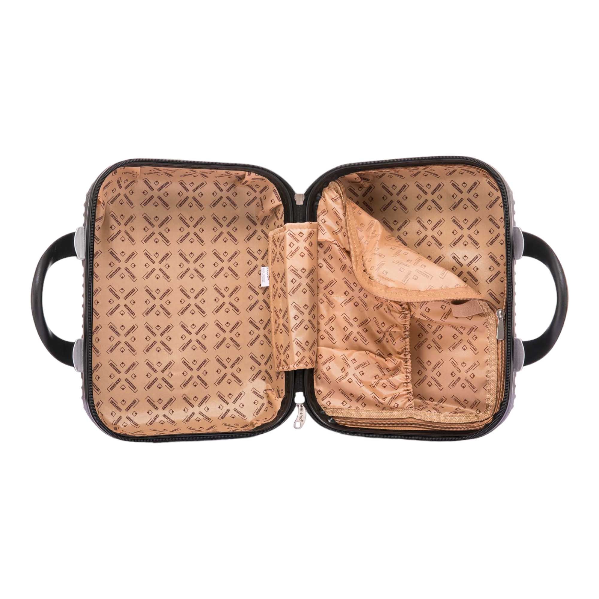 Santino M Geometric Rigid Toiletry Bag - ASAF7003M
