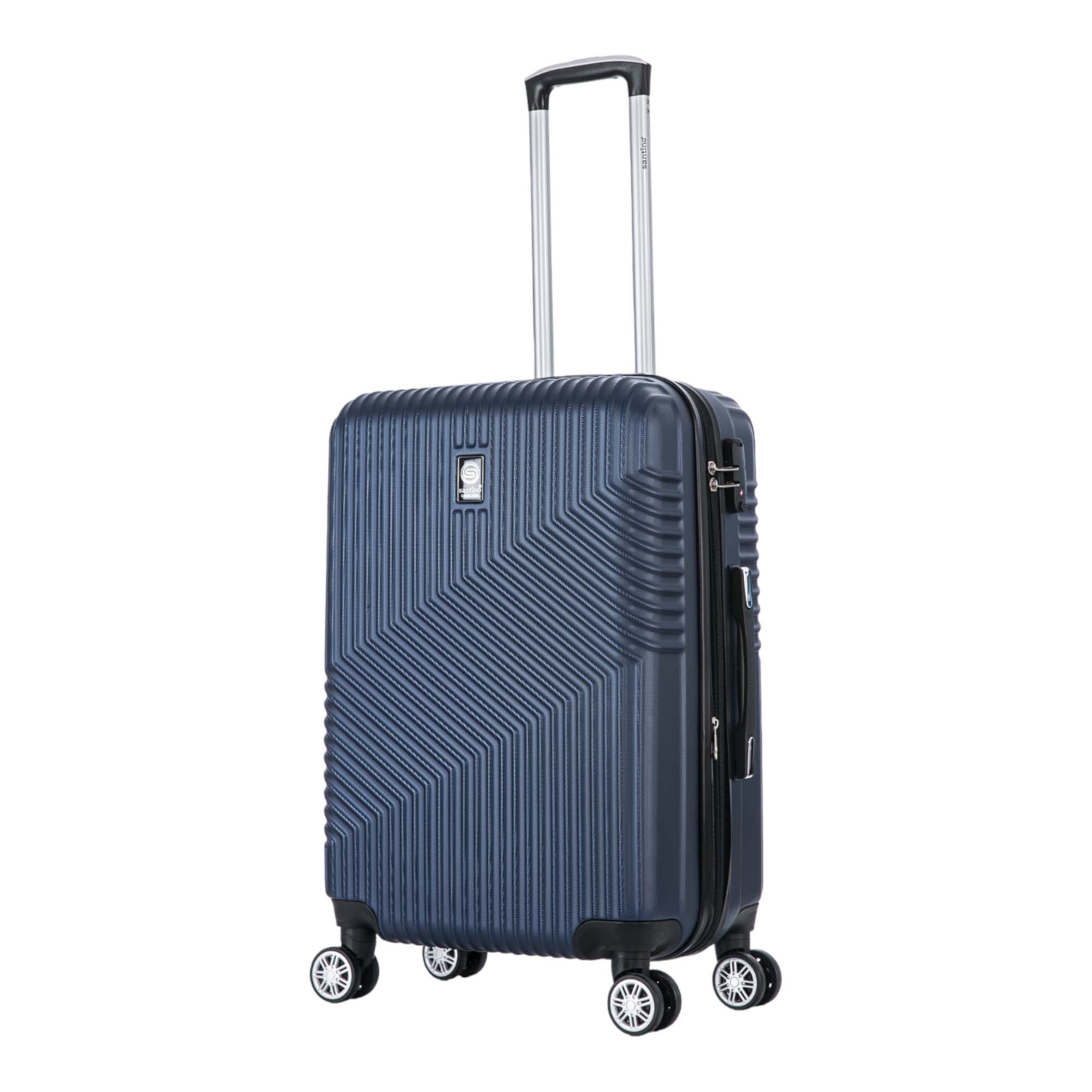 Santino Geometric Rigid 360° Travel Suitcase - ASAV7003G