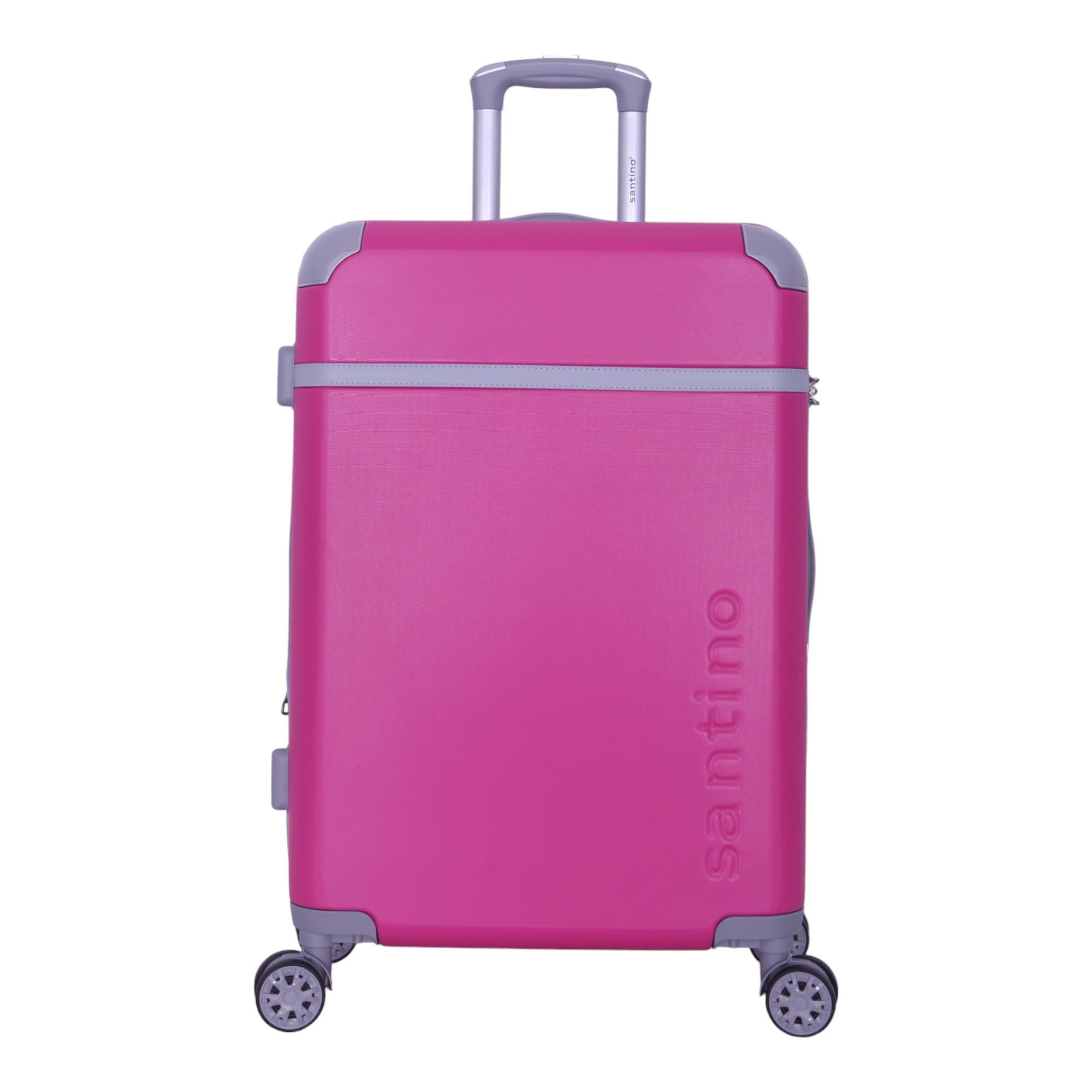 Santino SDV601J 3-Piece Long Beach Hardside Suitcase Set