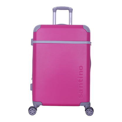 Santino SDV601J 3-Piece Long Beach Hardside Suitcase Set