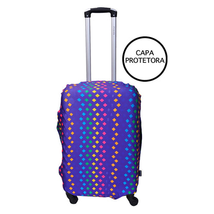 Futurisma Polyester Santino G Suitcase Cover