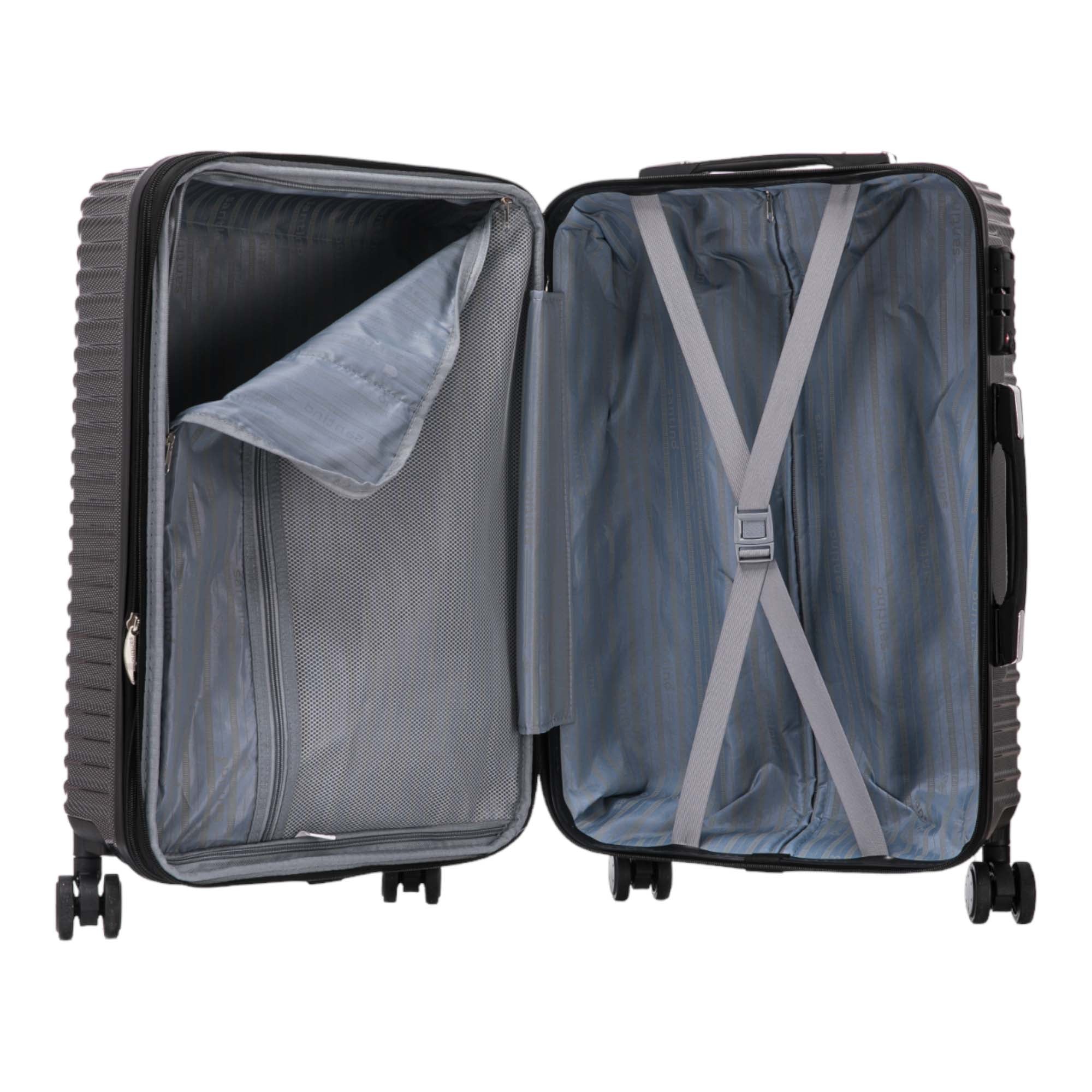 Brooklyn Bridge PVC 360° Santino Travel Suitcase AMZV501G