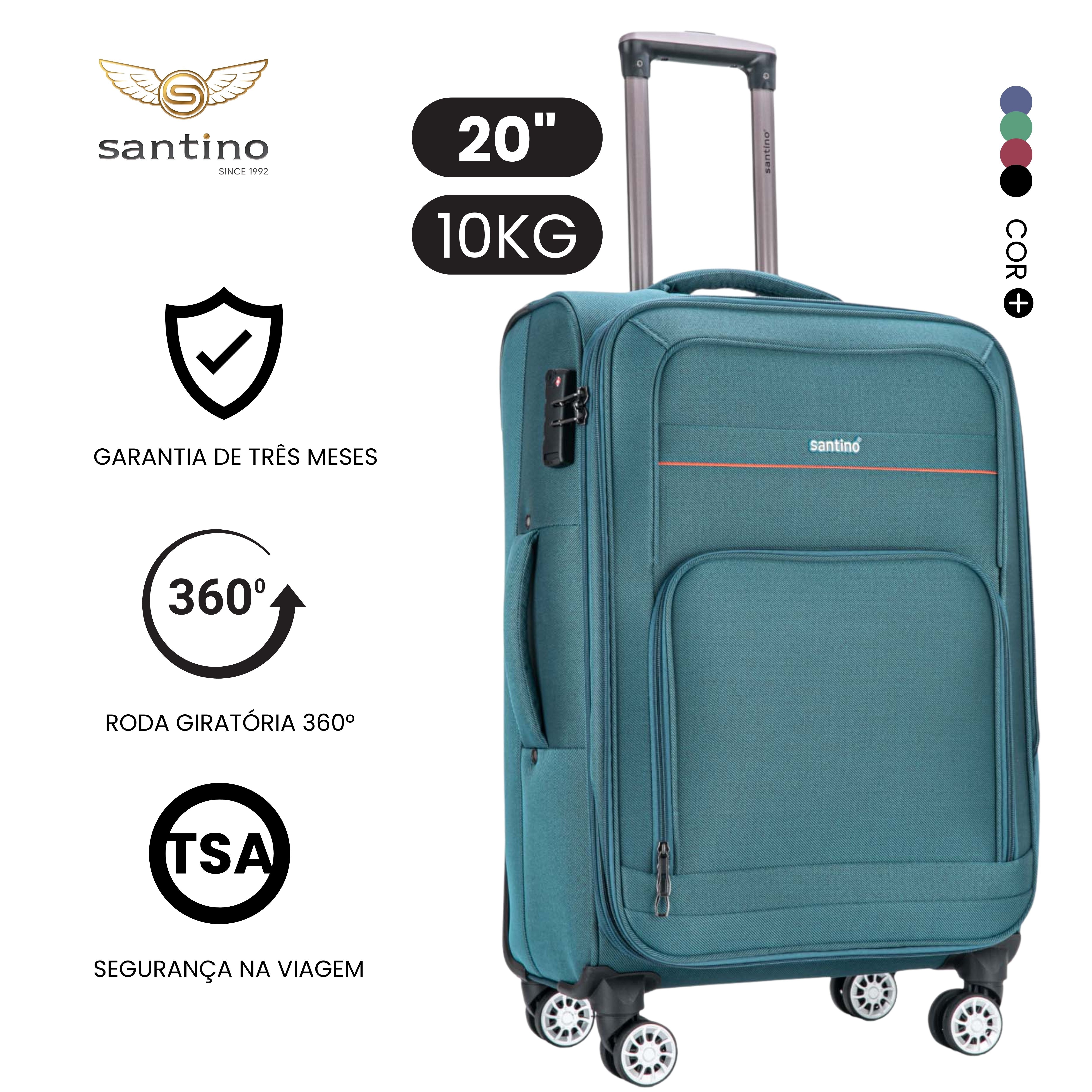 Santino Super Light Hanoi Carry-On Suitcase - ALKV401P