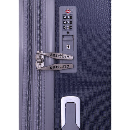 Santino SDV601J 3-Piece Long Beach Hardside Suitcase Set