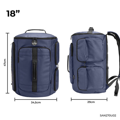 Camping Notebook Urban Strong Santino Blue SAN270U Backpack