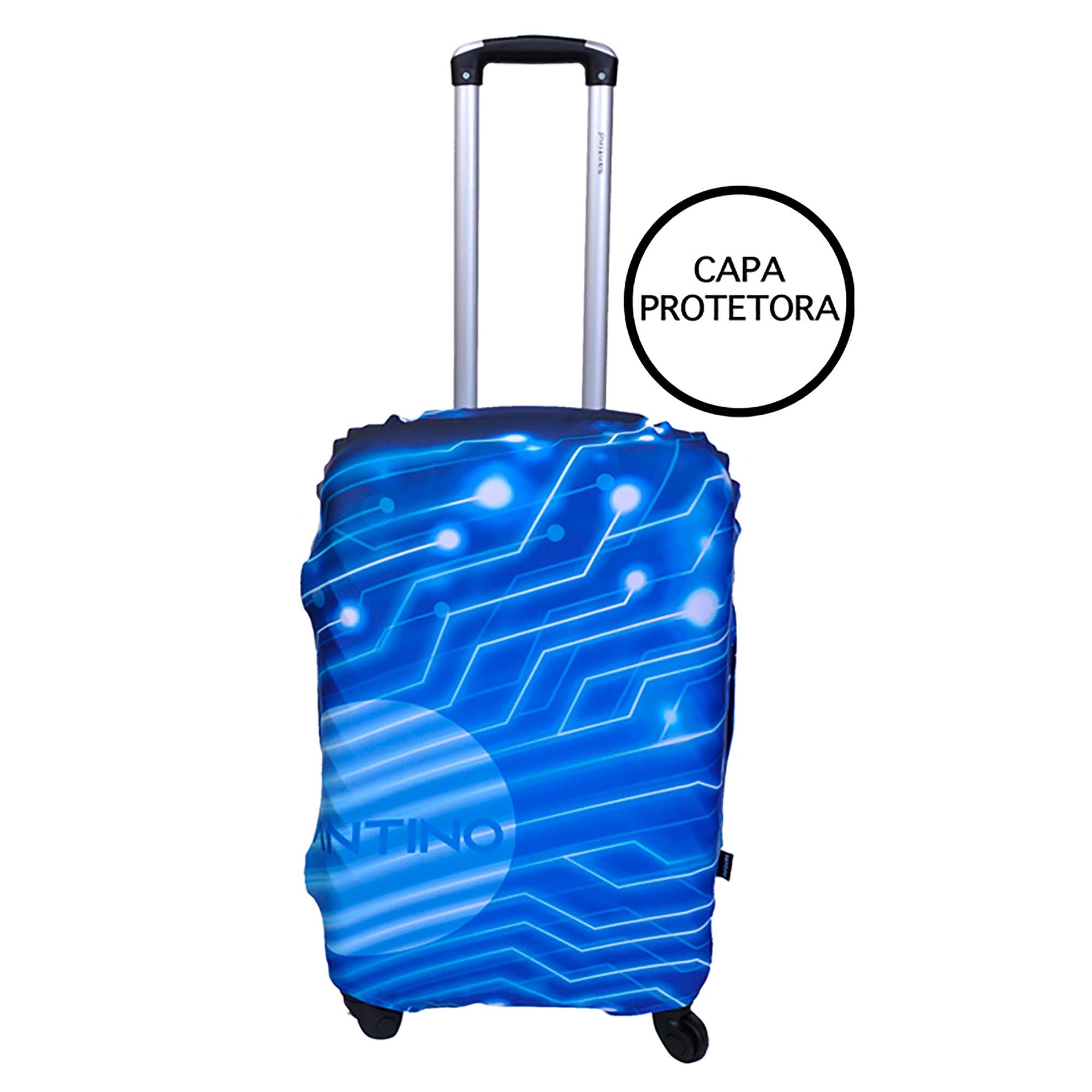 Futurisma Polyester Santino G Suitcase Cover