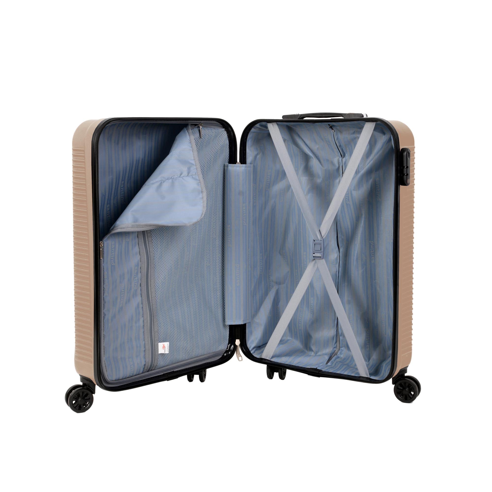 Santino P 4-Wheel 360º Rigid Carry-On Suitcase - AMZV183P