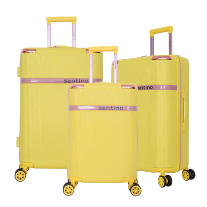 Santino 360° Versailles Rigid Luggage Set - SDV501J