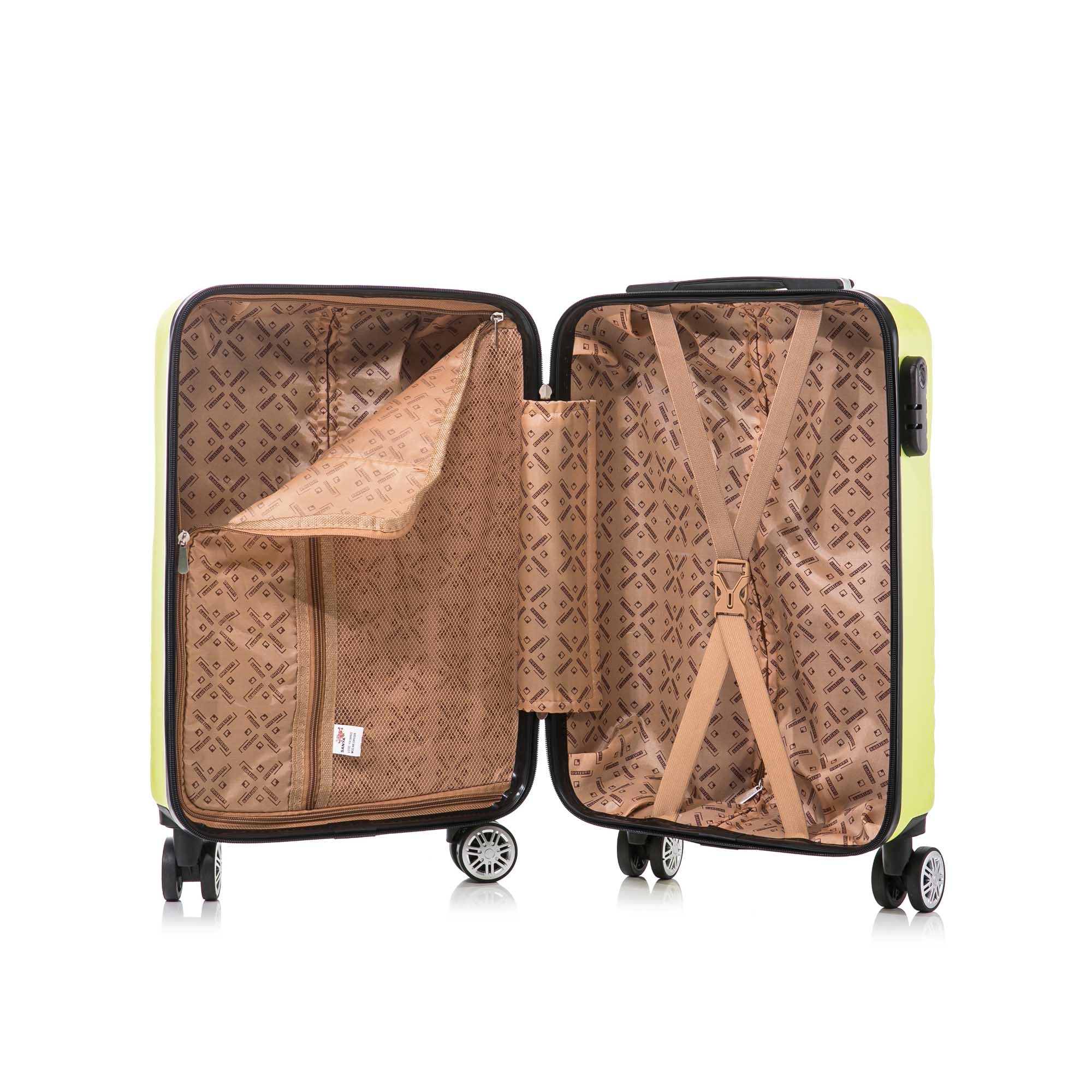 Santino AHSV205P 360° Berlin Hardside Carry-On Suitcase