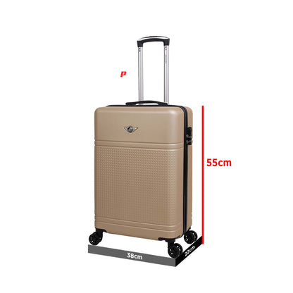 Santino 360° Rigid Holland Carry On Suitcase - AMZV202P