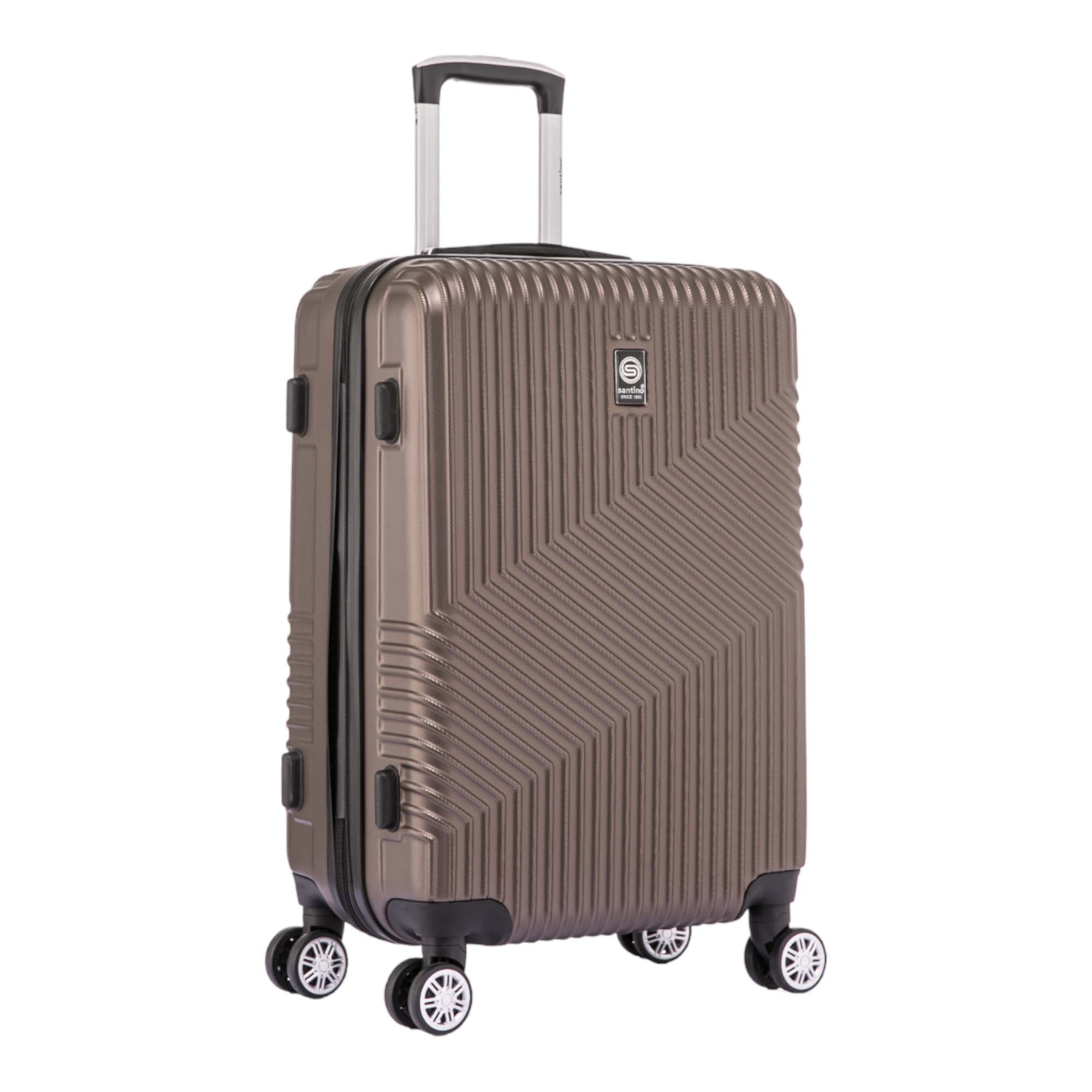 Santino Geometric Rigid 360° Suitcase - ASAV7003M