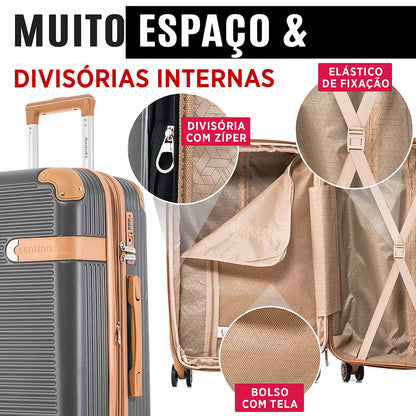 Nice Rigid 360° Santino G Travel Suitcase - ABEV407G