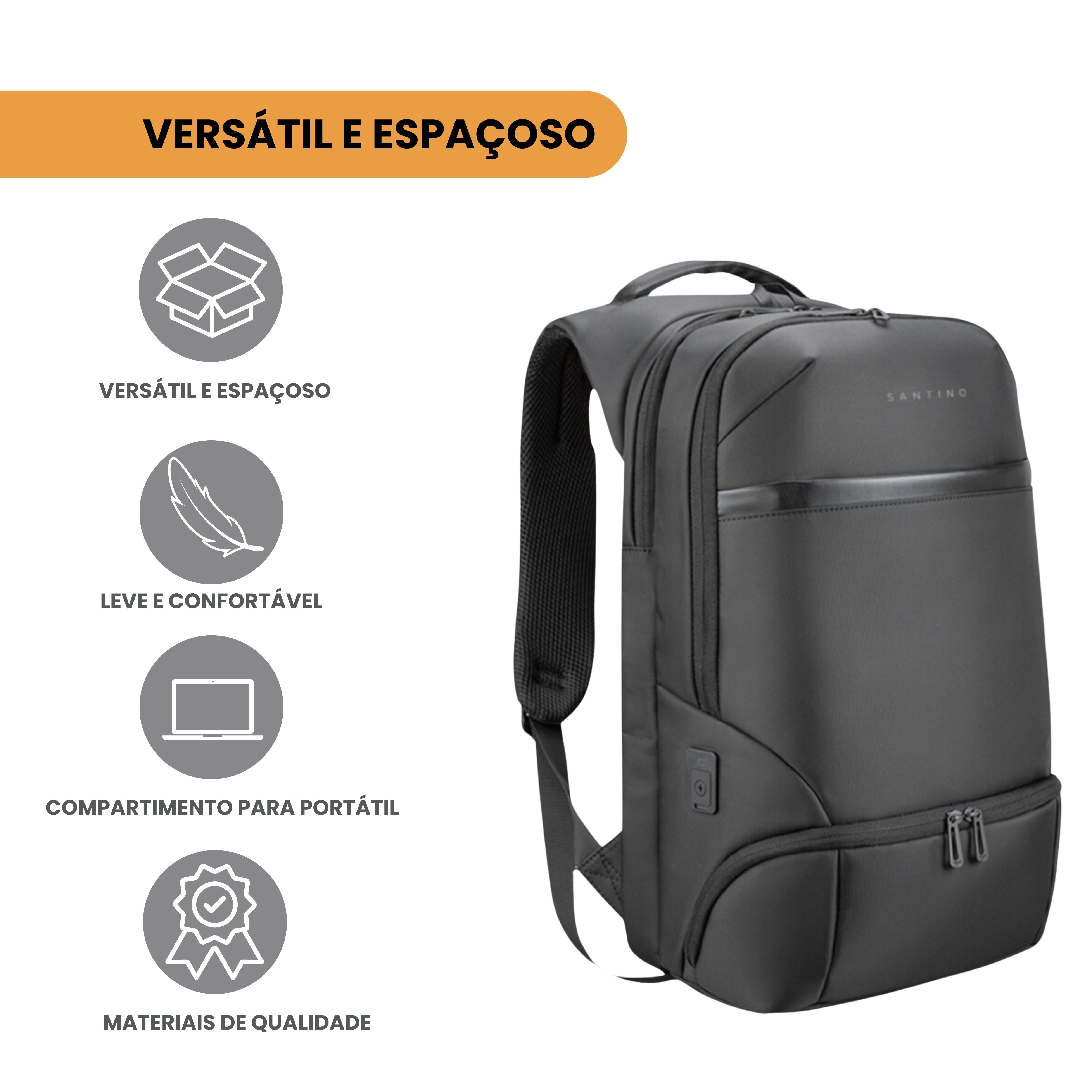 Coimbra Santino Laptop Backpack - SAN215U01