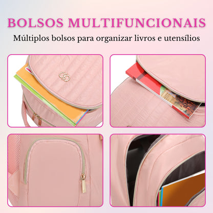 Grace Santino Backpack Bag - SAB414U62 - Light Pink