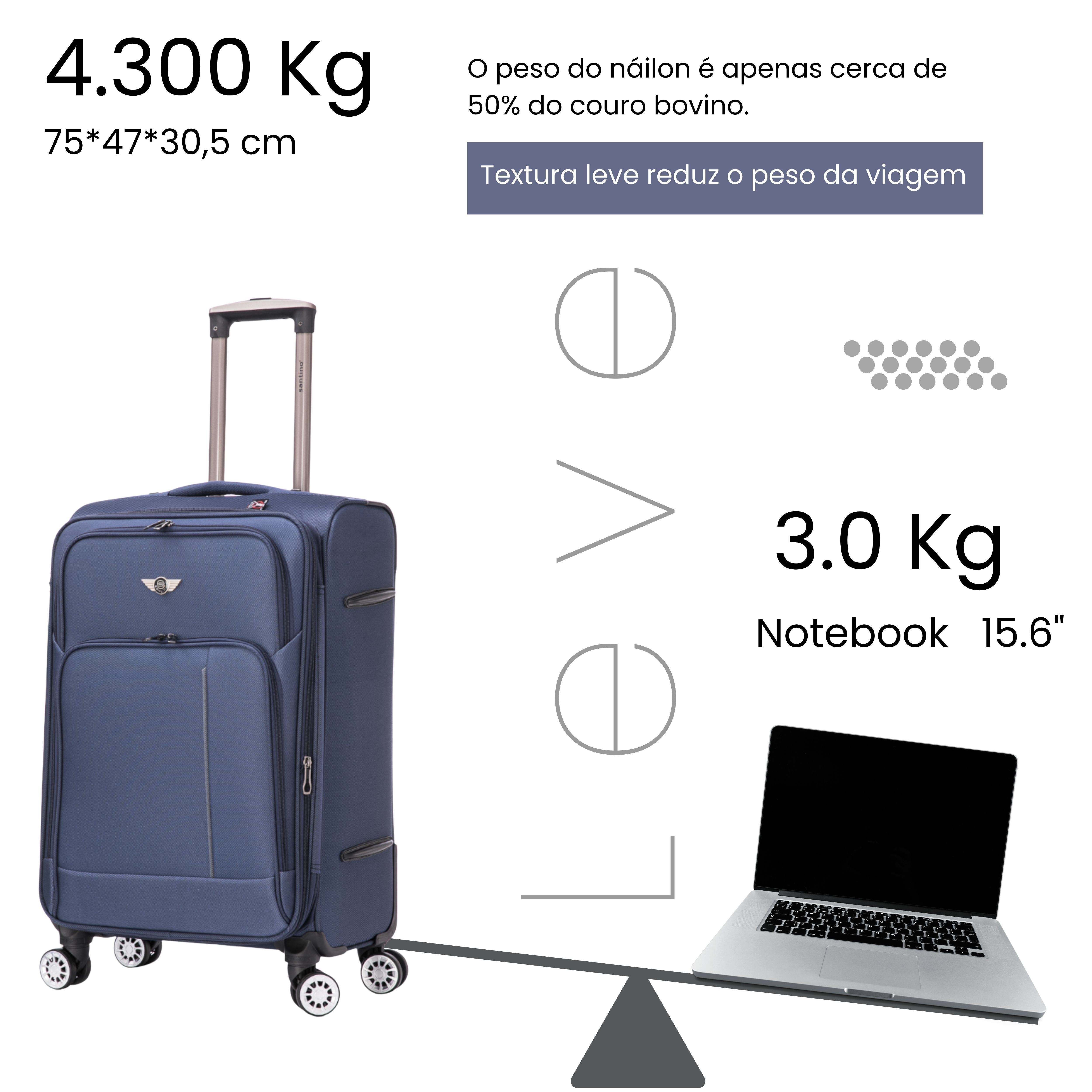 Little Havana Super Light 360° Santino G Travel Bag - ALKV501G