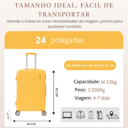 Santino M Ocean Drive Hardside 360° Travel Suitcase - MZV503M