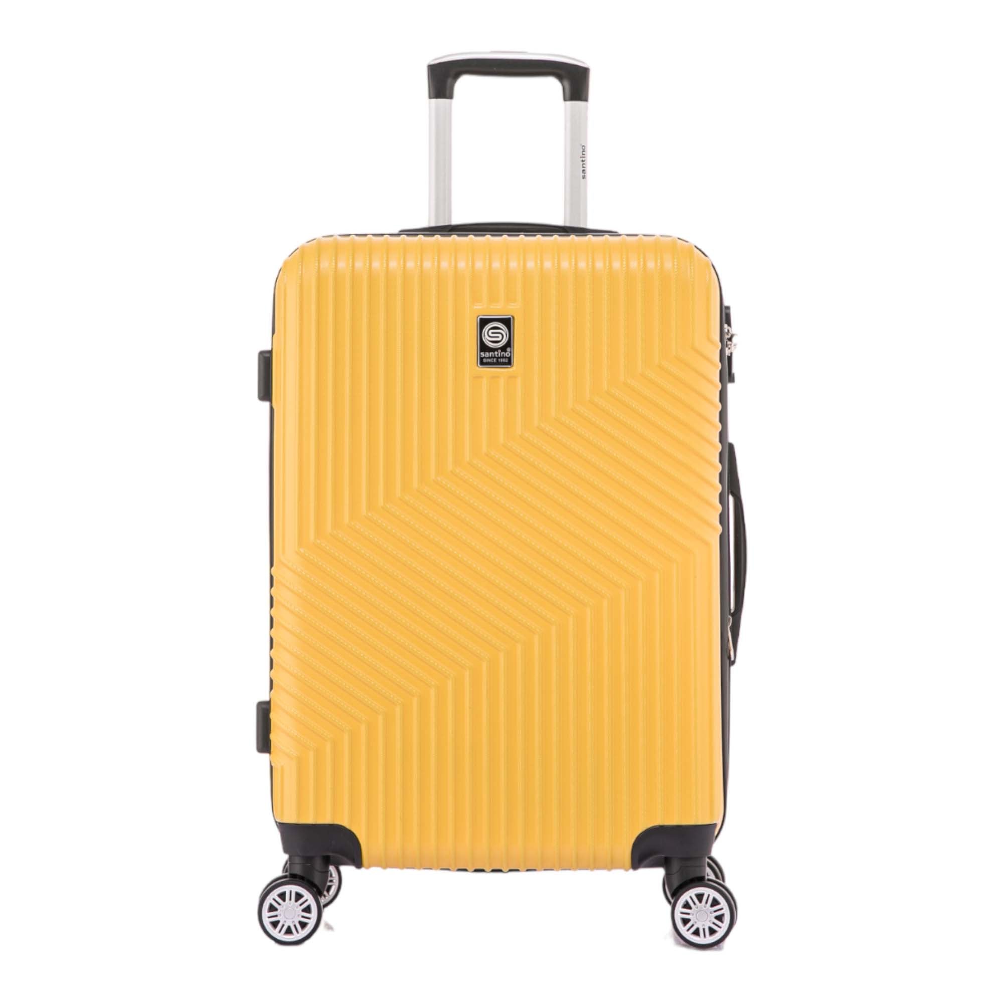 Santino Geometric Rigid 360° Suitcase - ASAV7003M