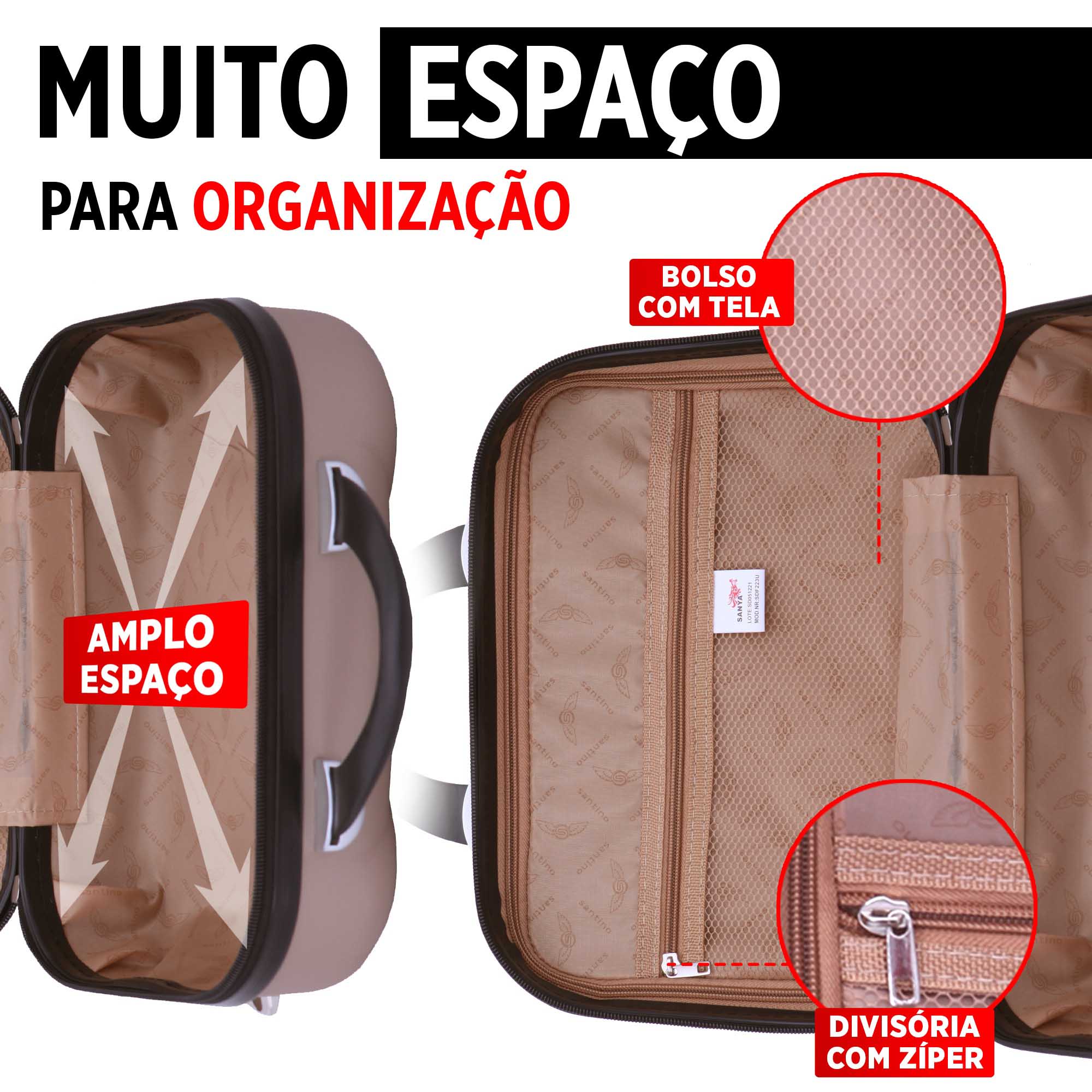 Santino Rigid Boston Tote Bag - SDF223U