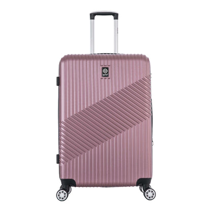 Santino Geometric Rigid 360° Travel Suitcase - ASAV7003G
