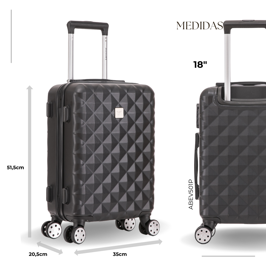 Madrid Rigid 360º Santino Carry-On Suitcase - ABEV501P