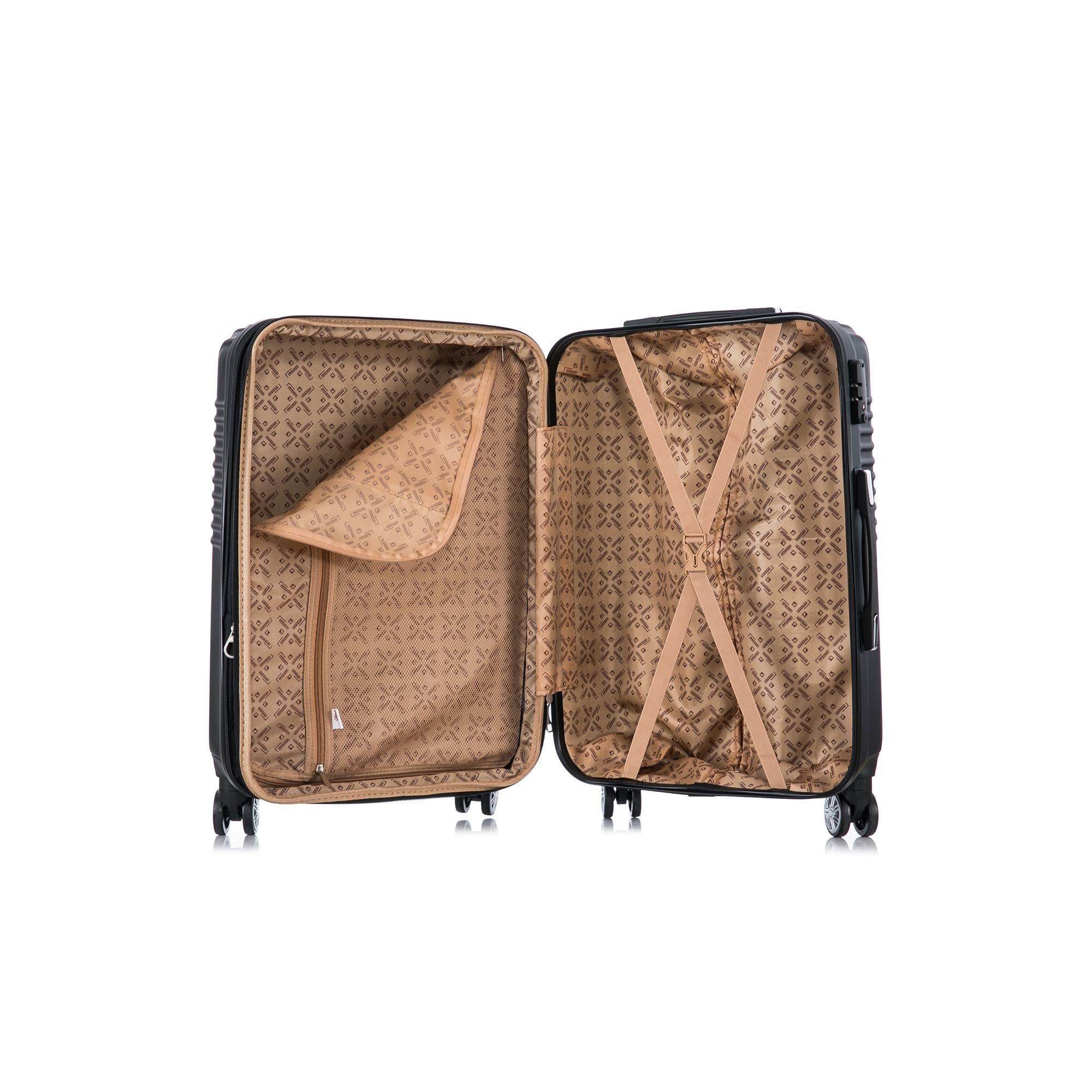 Santino Geometric Rigid 360° Suitcase - ASAV7003M