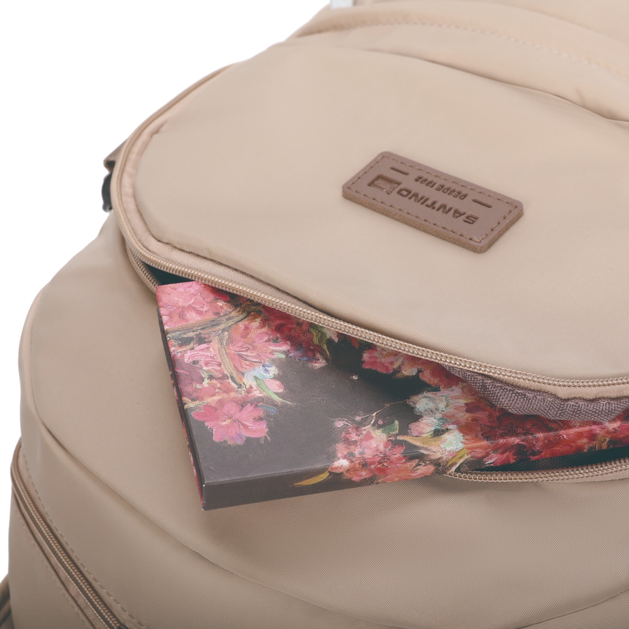 Santino Freesia Backpack Bag - SAB411U06 - Beige