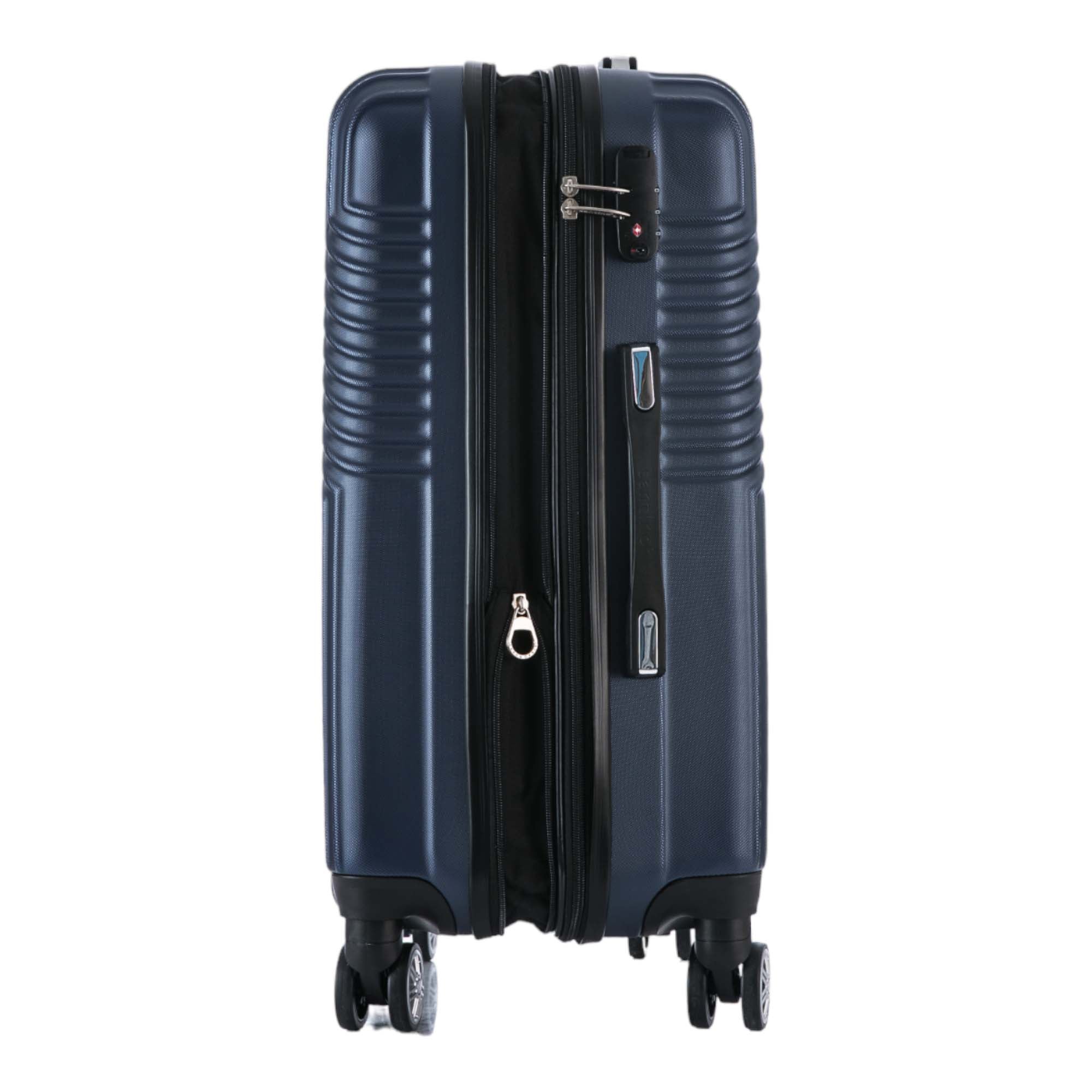 Santino Geometric Rigid 360° Travel Suitcase - ASAV7003G