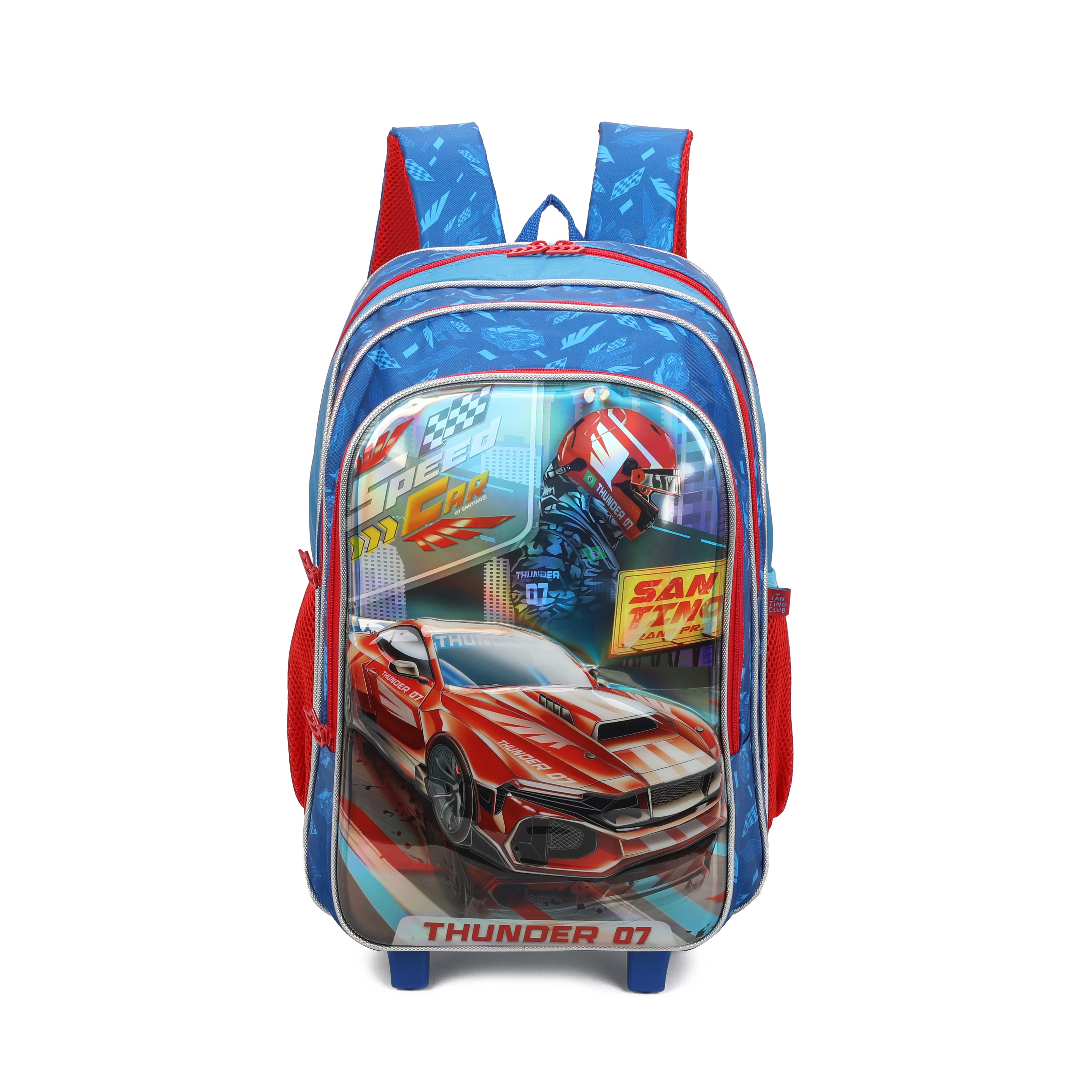 Speed ​​Car Backpack Kit by Santino Pol SCK11U Navy Blue