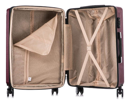 Santino 360° Hardside Dublin Suitcase Black M - AMZV204M