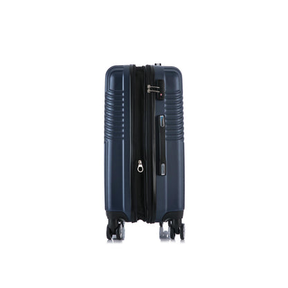 Santino Geometric 3-Piece Rigid 360° Luggage Set - SAV7003J