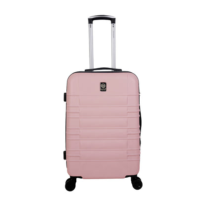Santino Pink G 360° Hard Double Wheel Suitcase - ASAV8001G