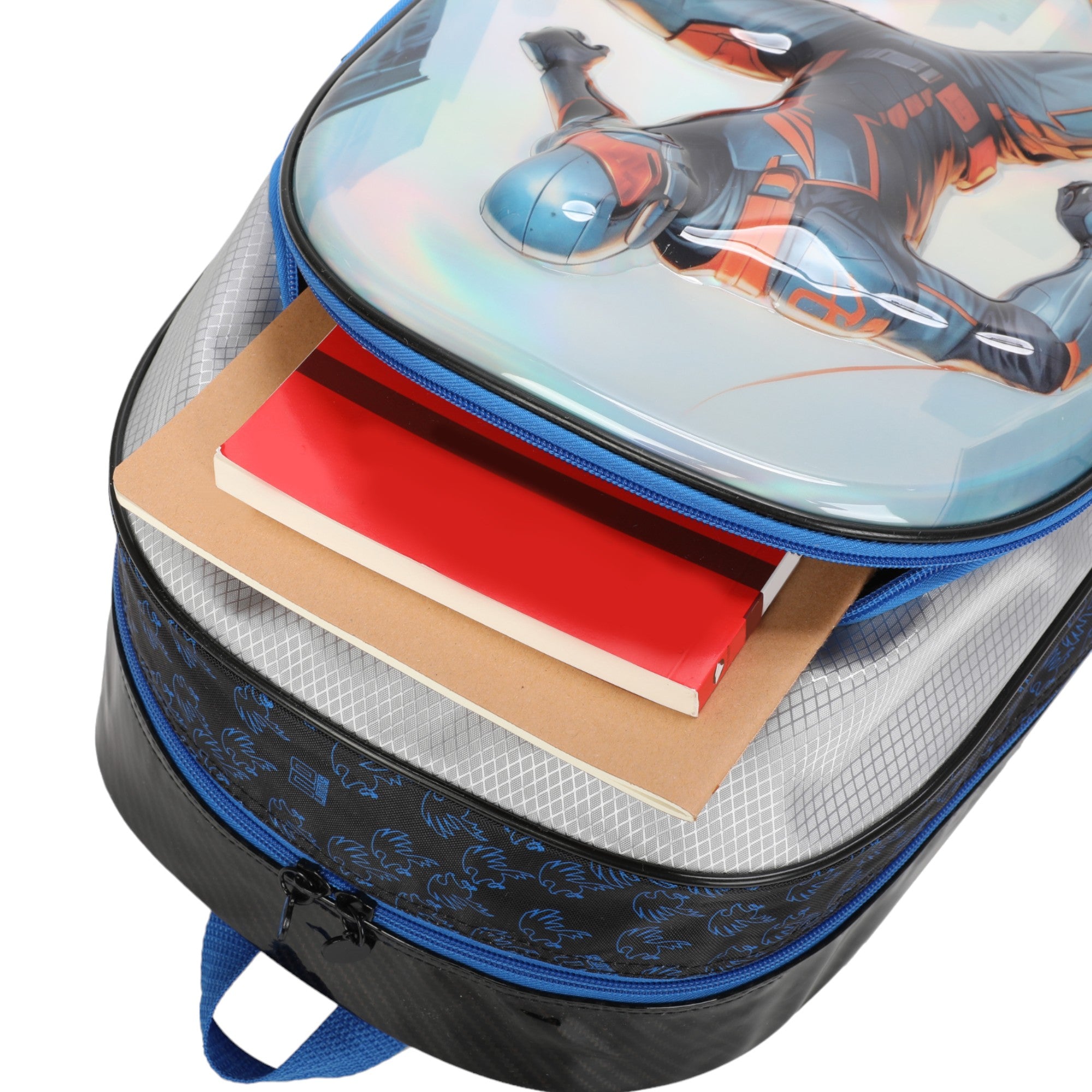 No Limits ManHero by Santino Kids Backpack - NLM13U02 - Blue