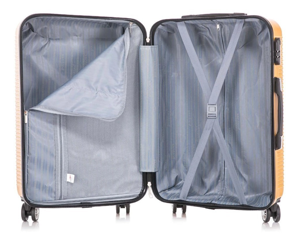 Santino 3-Piece Pisa Rigid 360° Luggage Set - MZV183J
