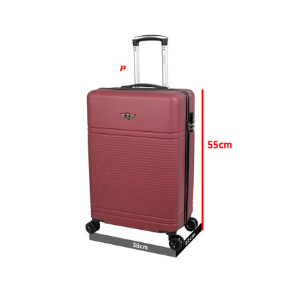 Santino 360° Rigid Holland Carry On Suitcase - AMZV202P