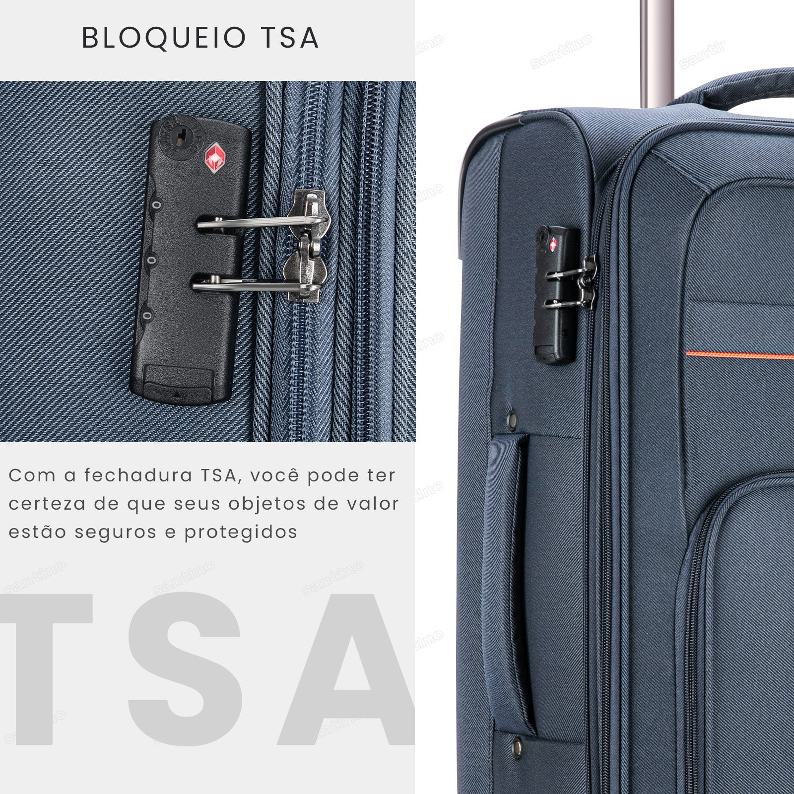 Hanoi Super Light Santino G Travel Suitcase - ALKV401G