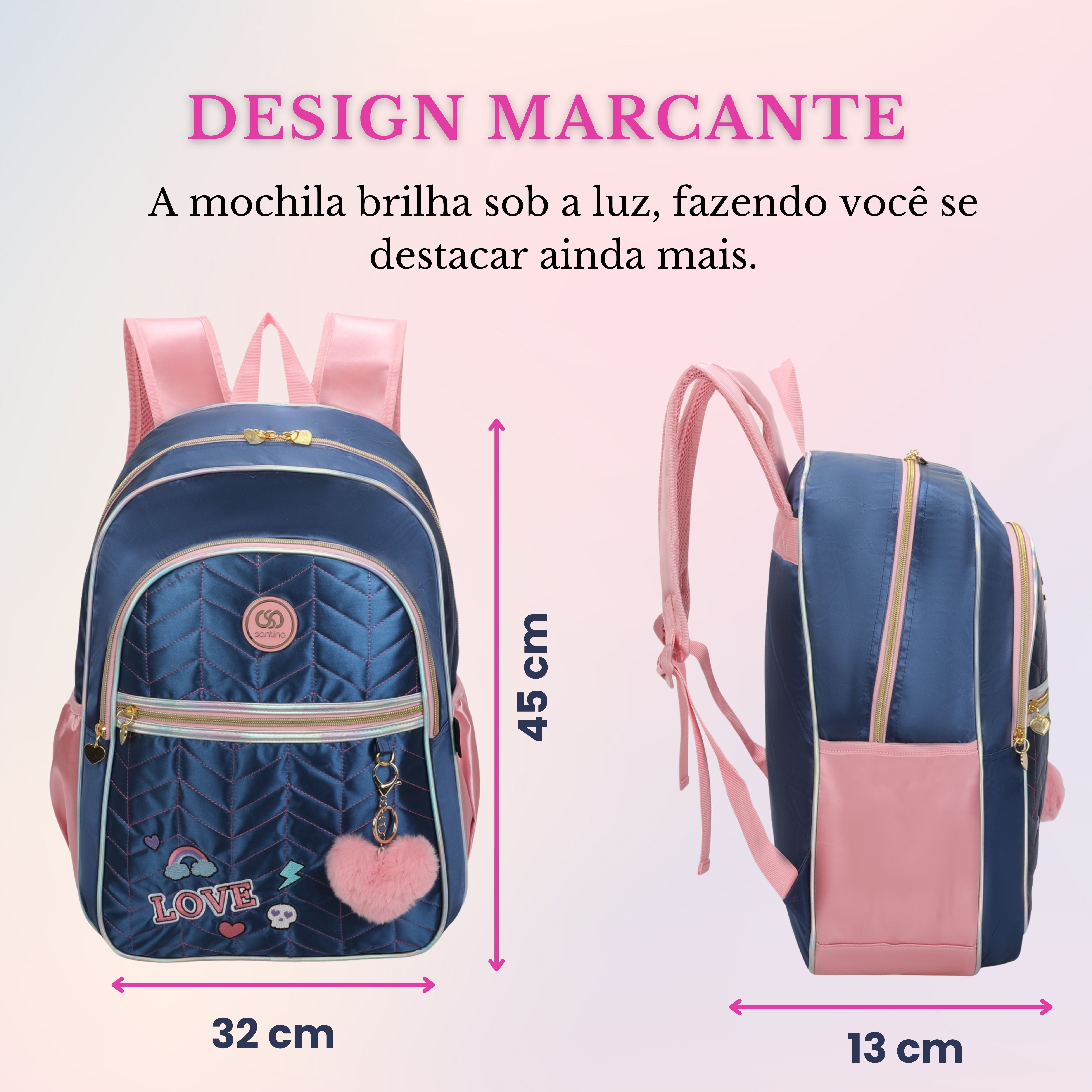 Mochila Sweet Girl Pop Style by Santino - SAM232U