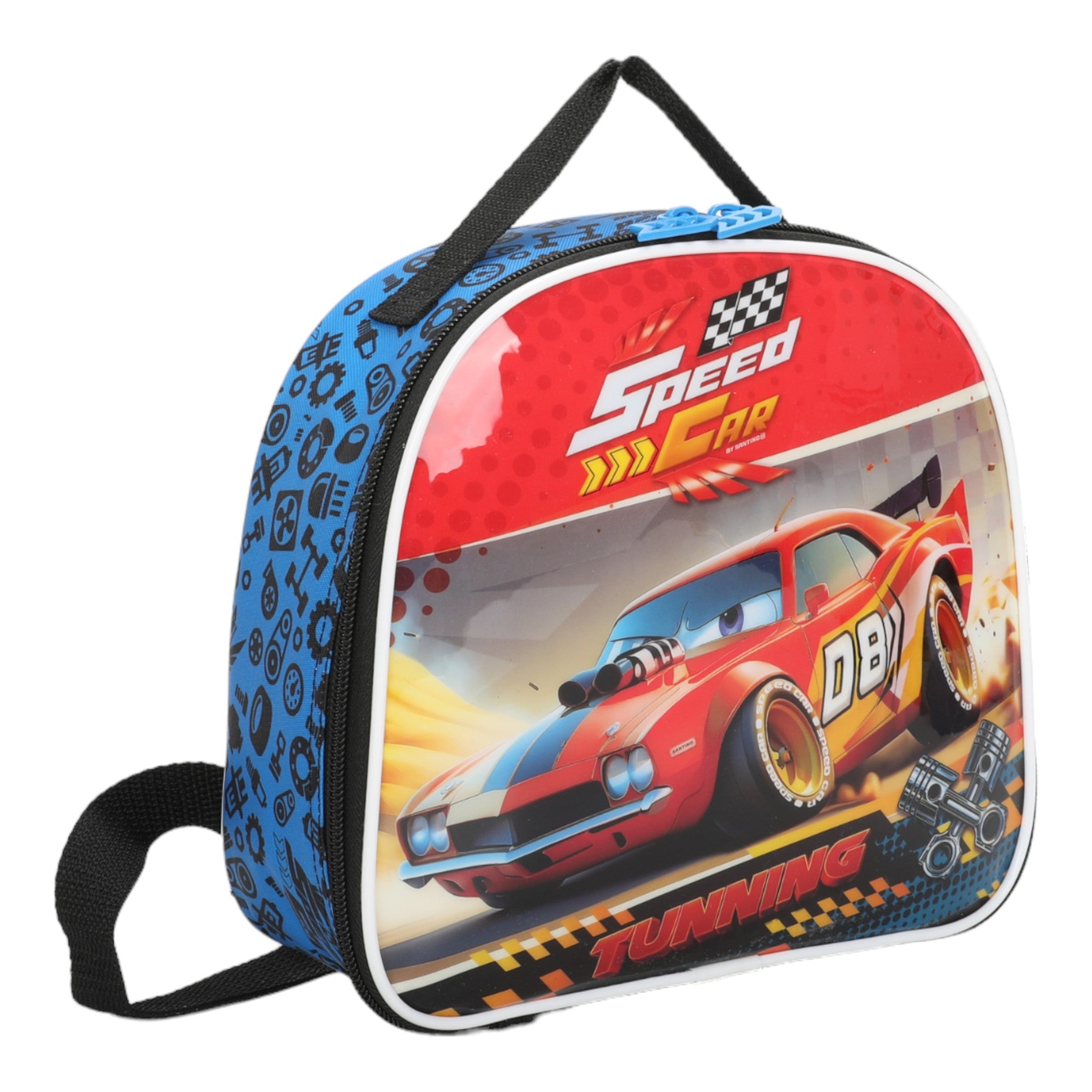 Speed ​​Car Champion by Santino Polyester Kids Kit SCK10U Navy Blue 