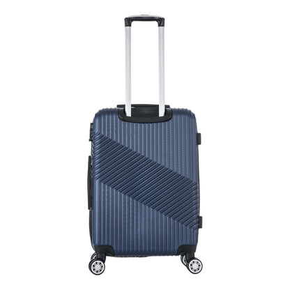 Santino Geometric Rigid 360° Travel Suitcase - ASAV7003G