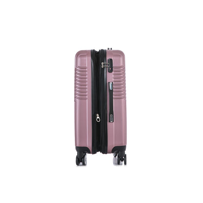 Santino Geometric 3-Piece Rigid 360° Luggage Set - SAV7003J