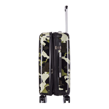 Santino M 360° Camouflage Hardside Travel Suitcase - AHSV220M