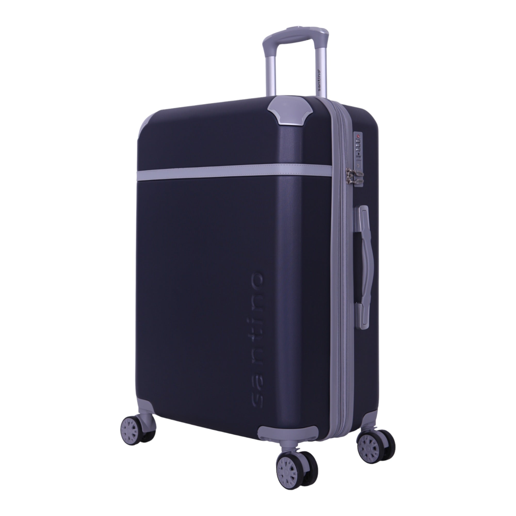 Santino SDV601J 3-Piece Long Beach Hardside Suitcase Set